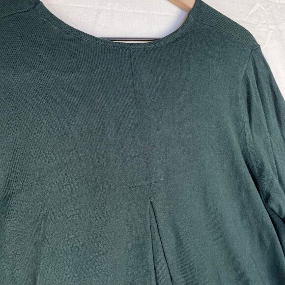 J. JILL V-Neck Sweater Size M Cotton Lightweight Business Casual Fall Academia - Picture 6 of 12